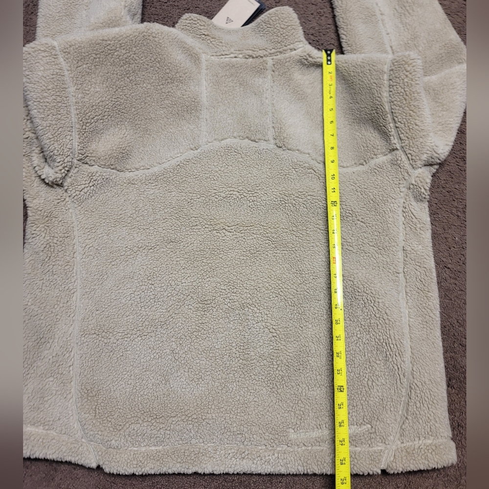 Nike ACG Canwell Glacier Therma-FIT ADV Sherpa Jacket Beige Mens XL FV8653-247 - Picture 10 of 12